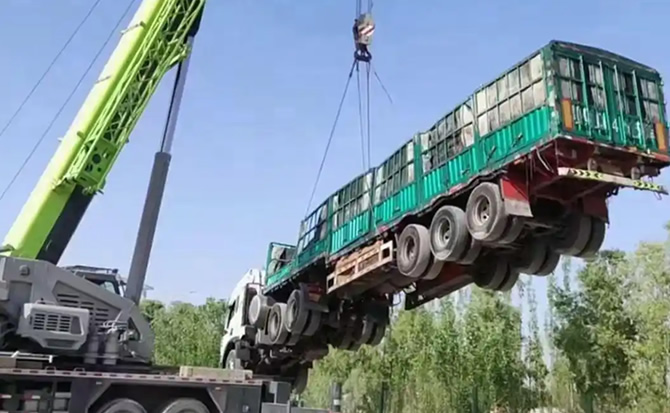 比如道路脱困救援案例